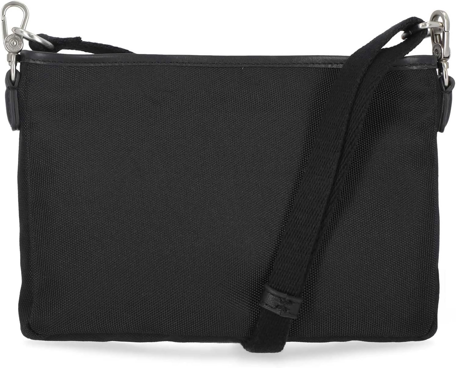 Harley-Davidson Women's Classic Codura Genuine Leather/Canvas Hip Bag - Black