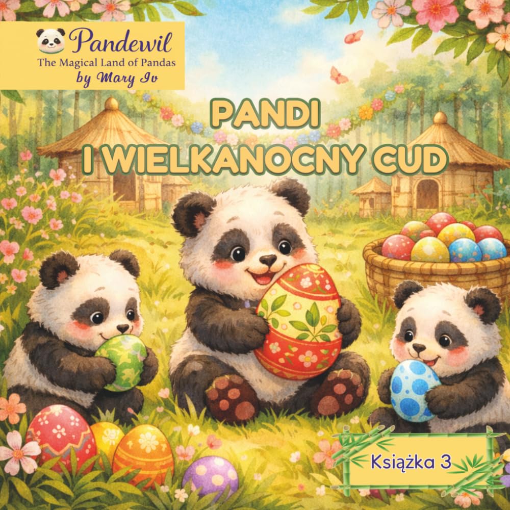 Pandi i Wielkanocny Cud w Pandevilu: Ciepła Bajka na Dobranoc dla Dzieci: Pełna ciepła bajka o rodzinie, dobroci i wielkanocnych tradycjach (3–8 lat)