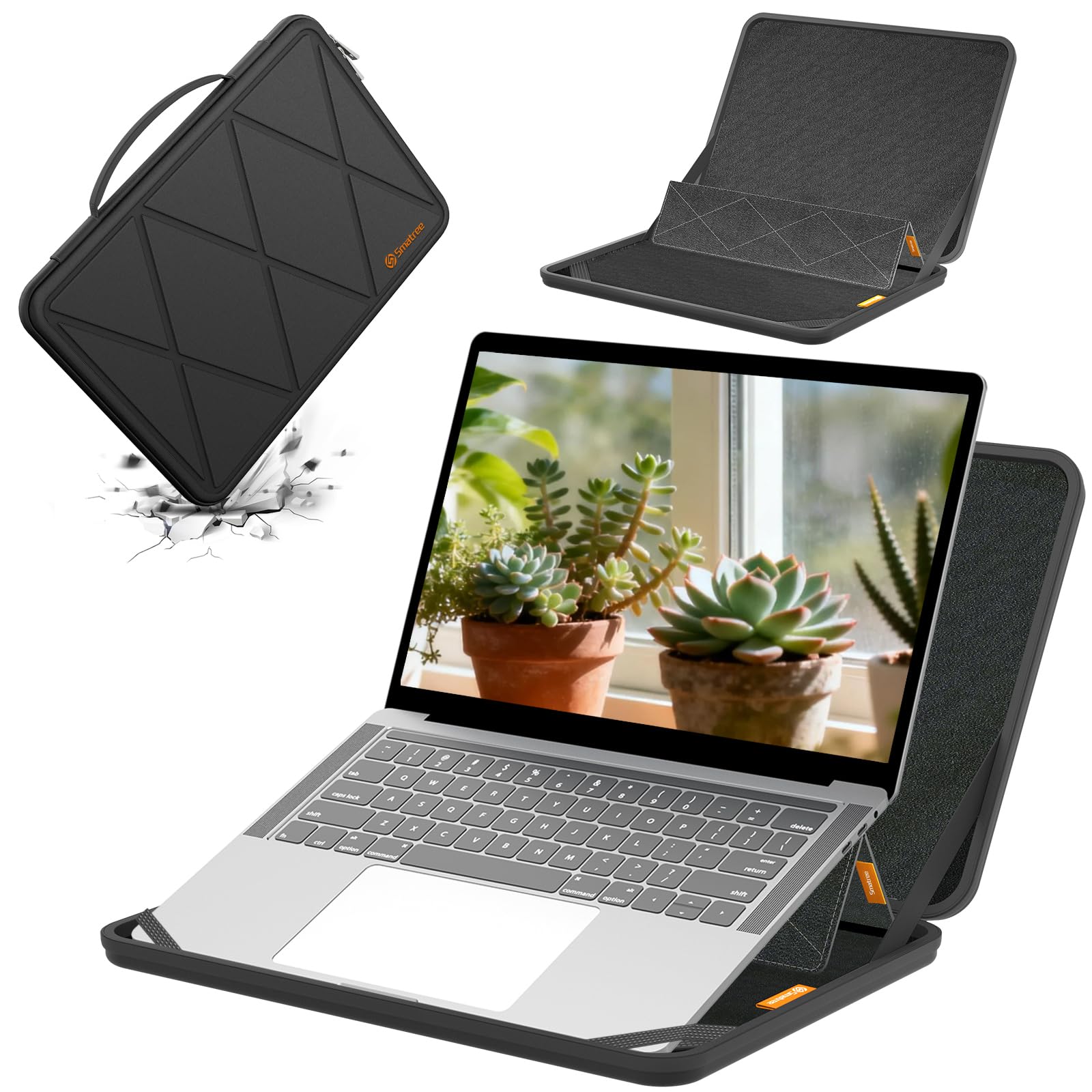 Smatree MS83 Twarda osłona 15,6-16 cali Etui na laptopa pasujące do DELL Precision 5690/5680 Workstation, dla ASUS Vivobook Pro 15X M6501/15X OLED K6501