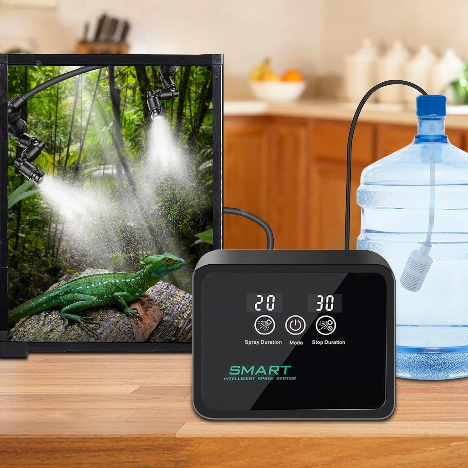 SDRGEEK Reptile Humidifiers, Reptile Mister Automatic with Timer Touch