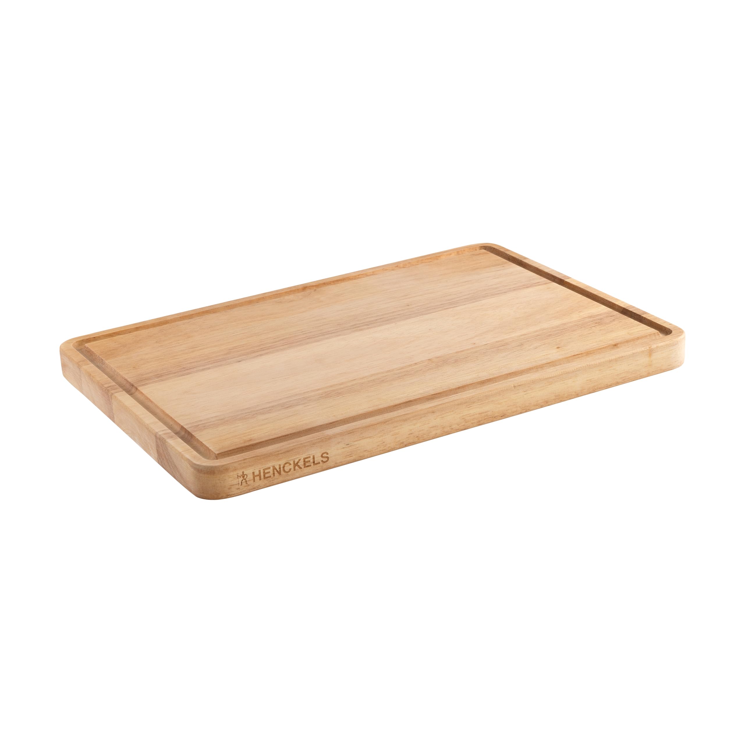 HENCKELS by ZWILLING Cutting Board Wooden Chopping Board 40 x 27.5 x 2.5 cm Juice Groove Reversible