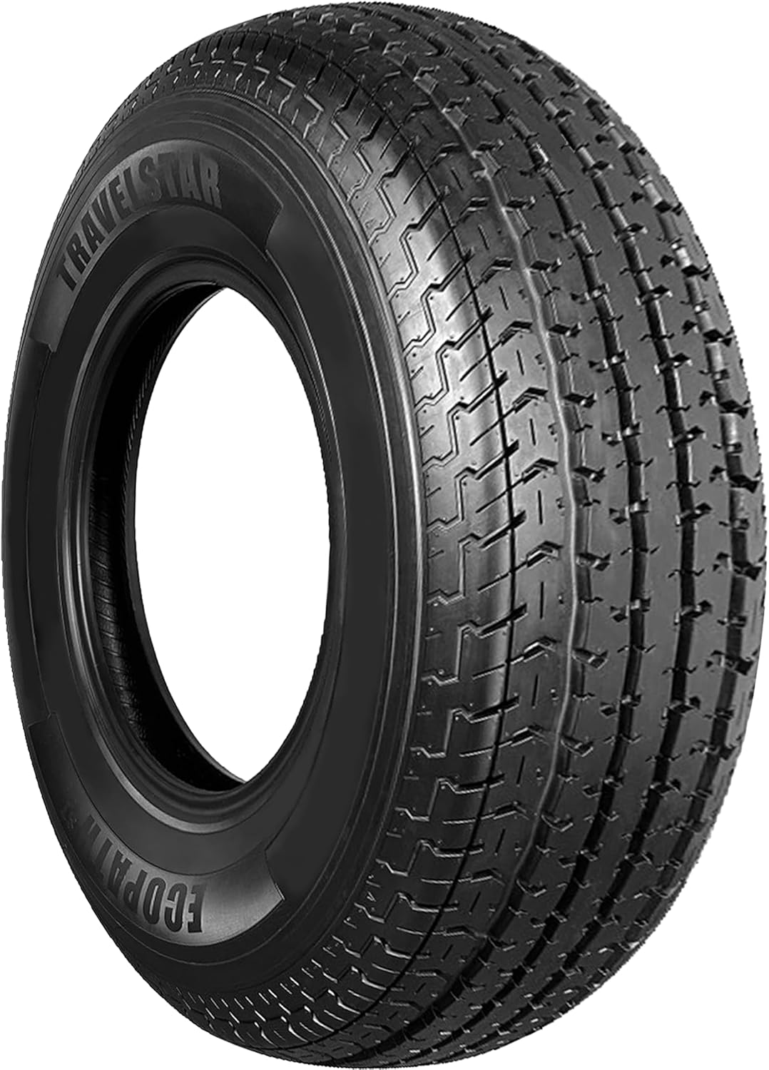2 Pack Travelstar Ecopath ST New Premium Trailer ST225/75R15 10 Ply 117/112M Load Range E Radial Trailer Tire (Tire Only)