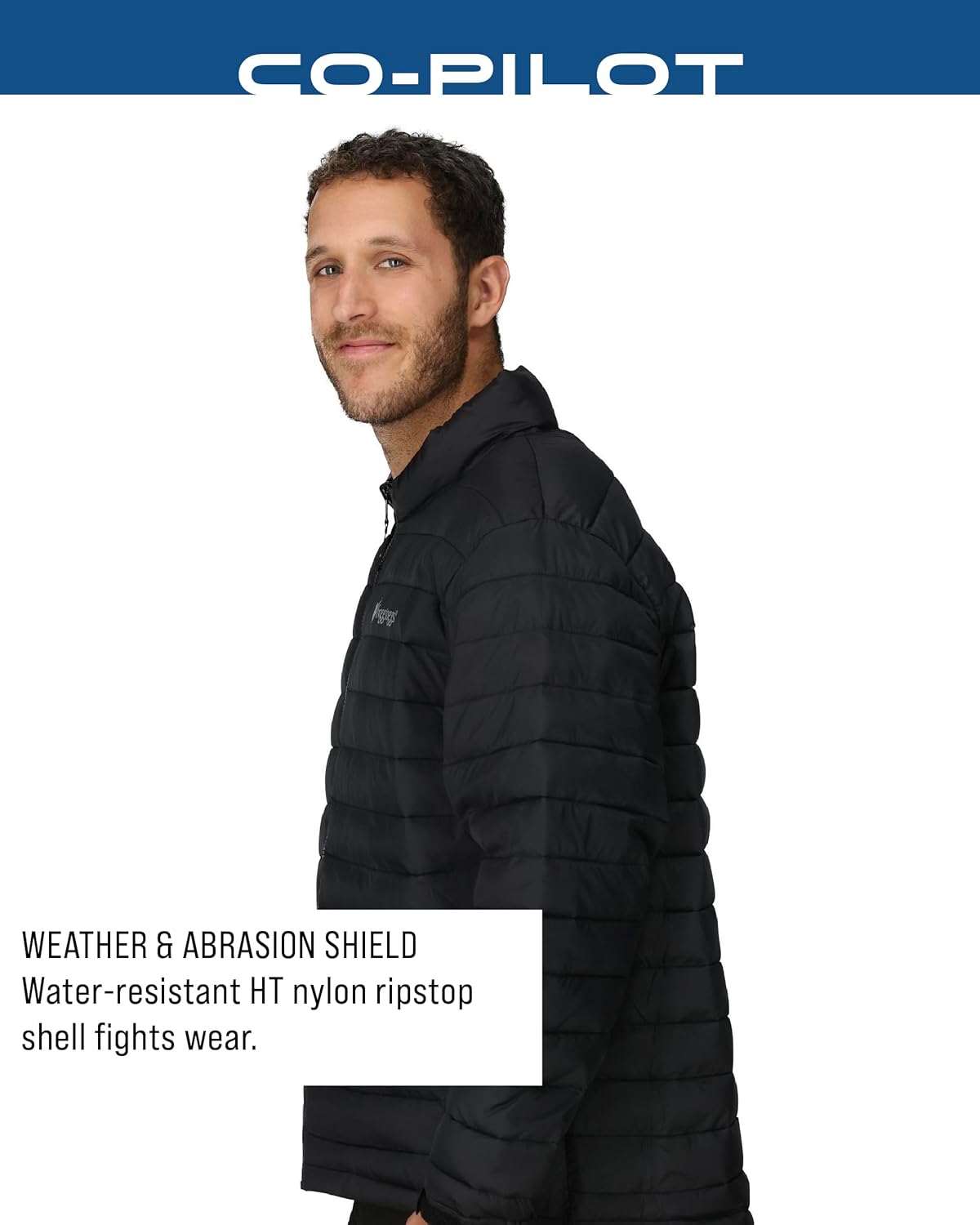 FROGG TOGGS Unisex-Adult Co-Pilot Insulated Puff Jacket