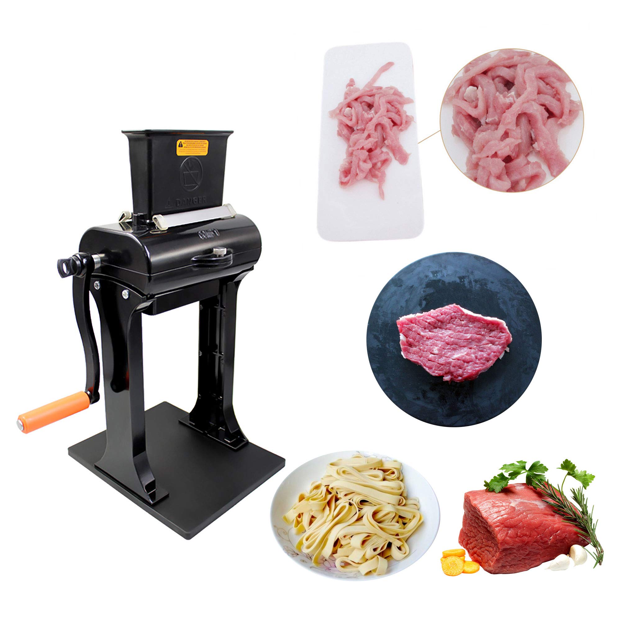 Batticarne manuale - Batticarne professionale per manzo, pollo, maiale, pesce - Macchina manuale per intenerimento della carne