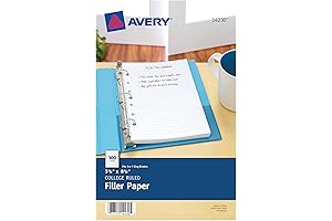 5.5x8.5 Mini Binder Filler Paper