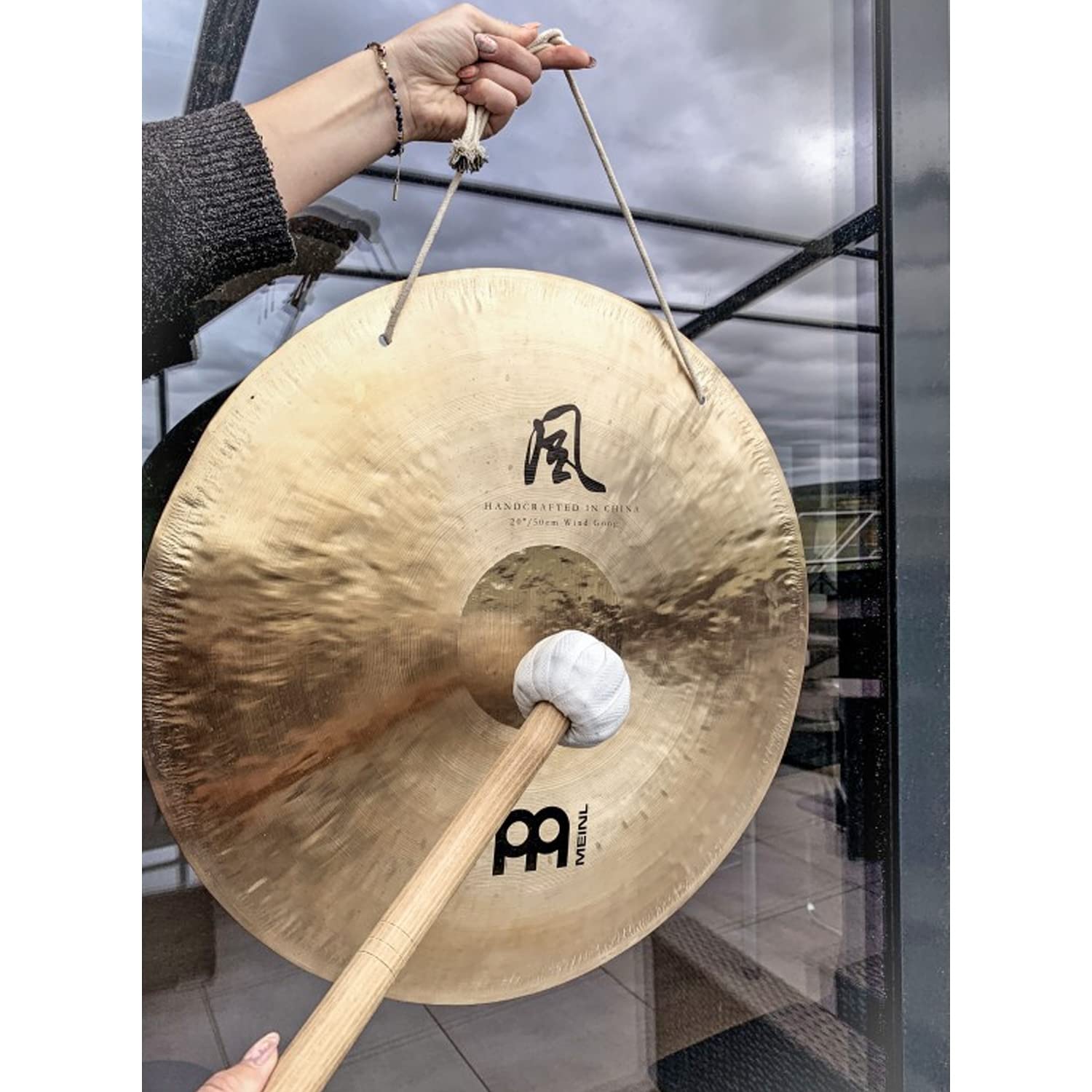 Meinl Sonic Energy WG-TT12 Wind Gong Feng Gong 30cm + keepdrum Mikrofasertuch