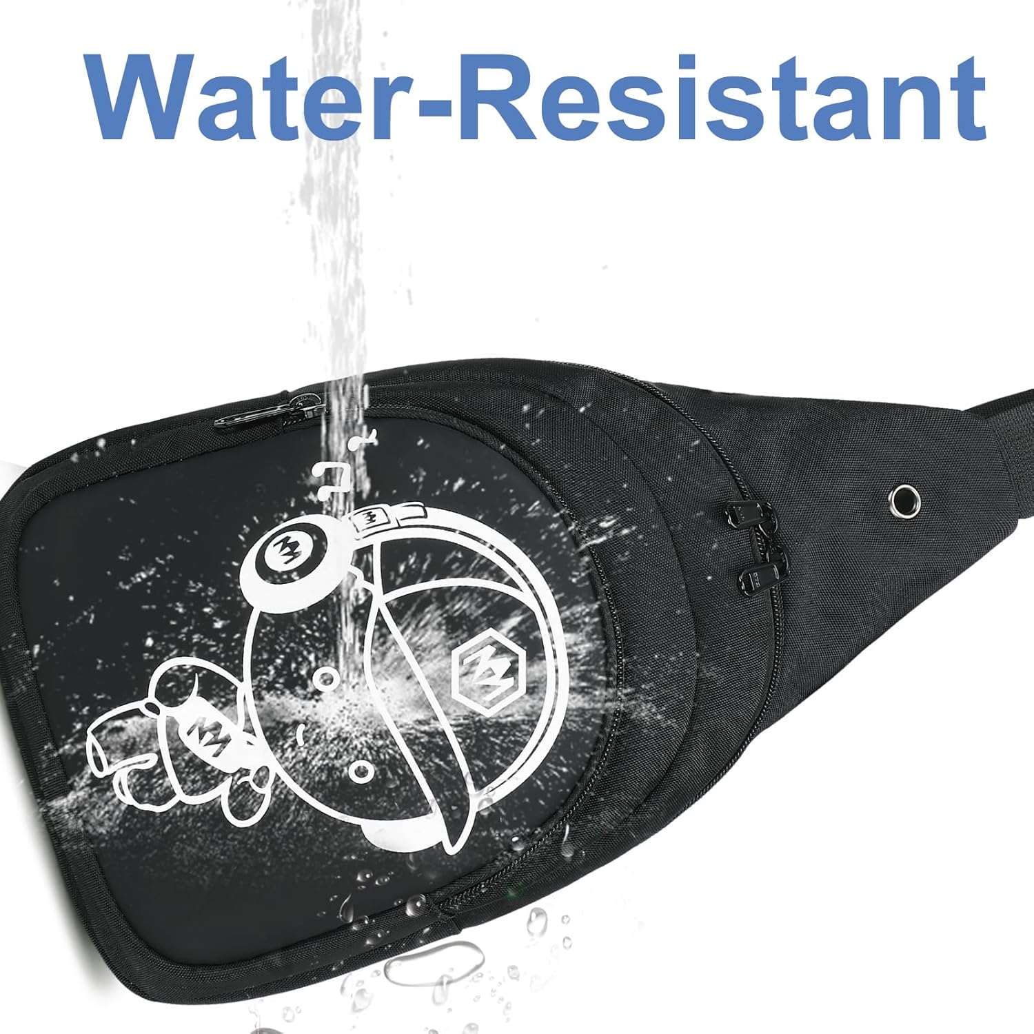 BLUBOON Small Sling Bag Crossbody Bags Camouflage Fanny Packs Chest Bag Travel Chest Gifts for Boys - Image 7