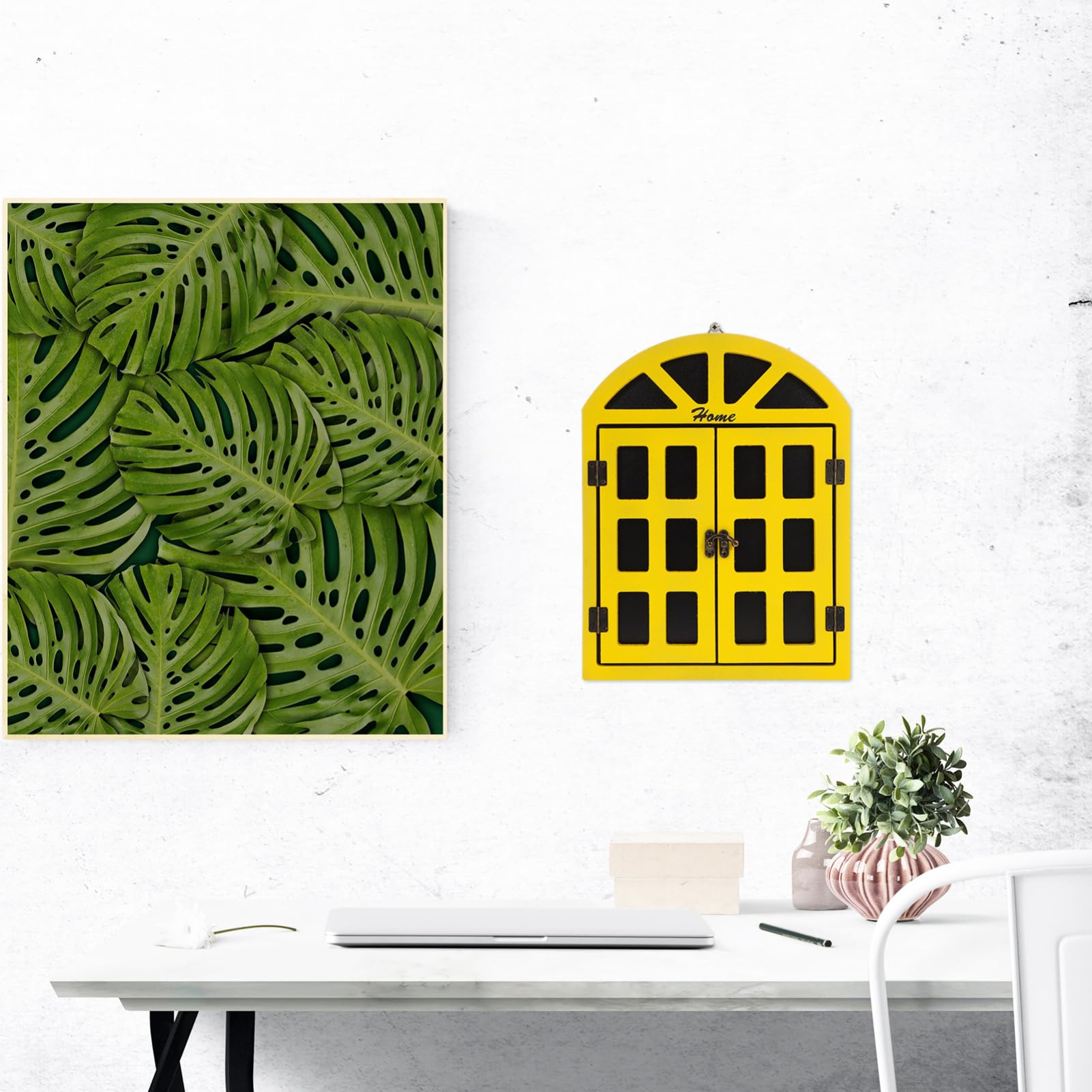 Hängende Kreidetafel Im Vintage-fensterdesign Aus Holz Kleine Wandtafel Für Restaurant Pub Hochzeiten Und Mehr Zum Hinterlassen Von Nachrichten Und Dekorieren