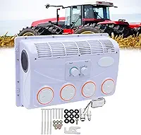 Ar-Condicionado Automotivo 12v/24v Cc, Resfriamento RáPido E Baixo RuíDo, Ar-Condicionado De Teto Para Rv, RotaçãO De 360° Para Rvs, ôNibus E Tratores