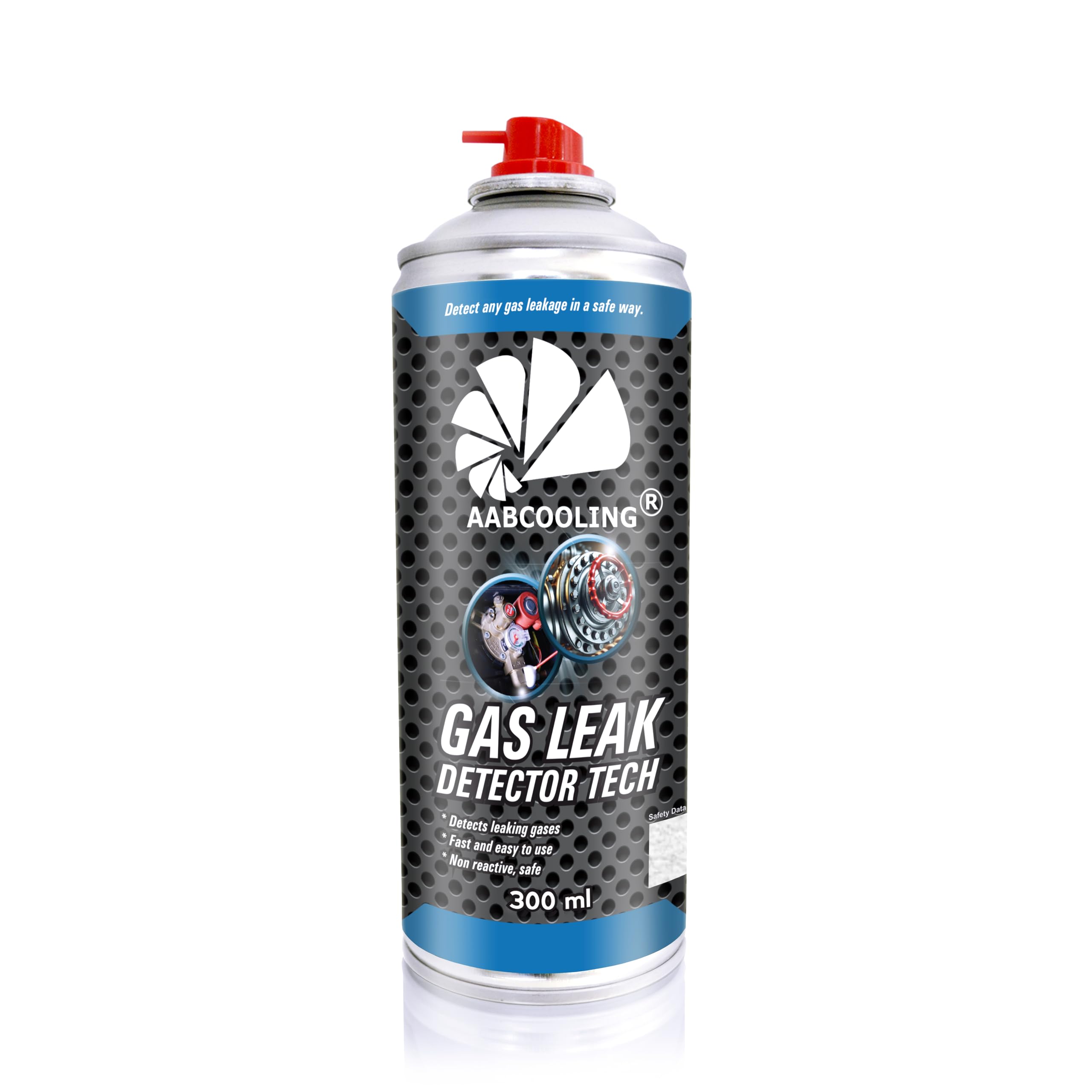 AABCOOLING Detektor Nieszczelności 300ml Tester Szczelności Instalacji Hydraulicznych i Gazowych - Spray do Wykrywania Nieszczelności Rur, Złączy, Zaworów, PEX, Miedzi, Próba Ciśnieniowa, Pianka