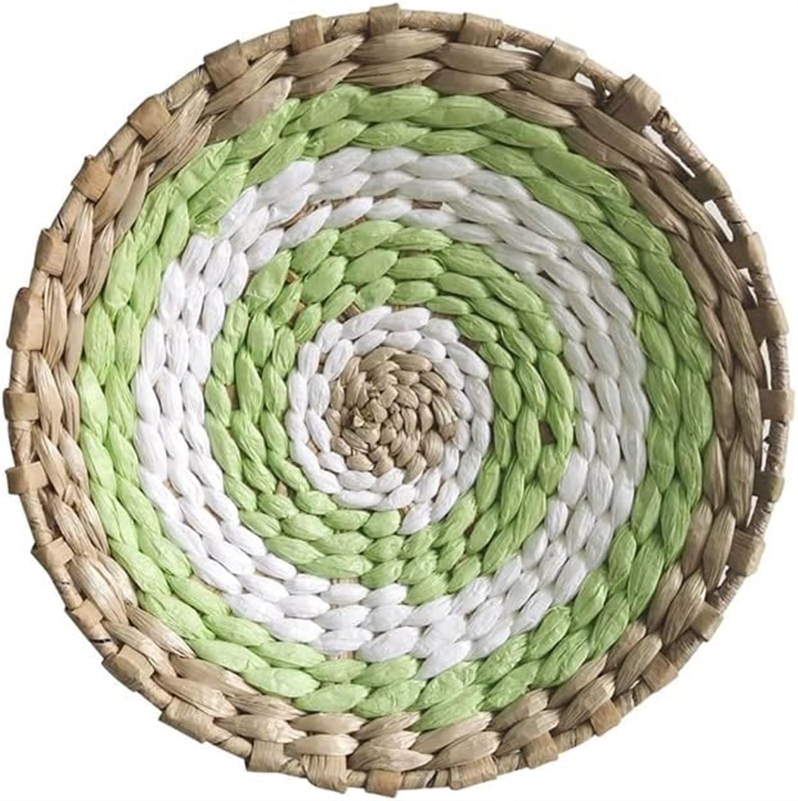 Meeresfrüchte, Wandkorb aus Weide, 20 x 4 cm und 30 x 6 cm, 3er-Pack