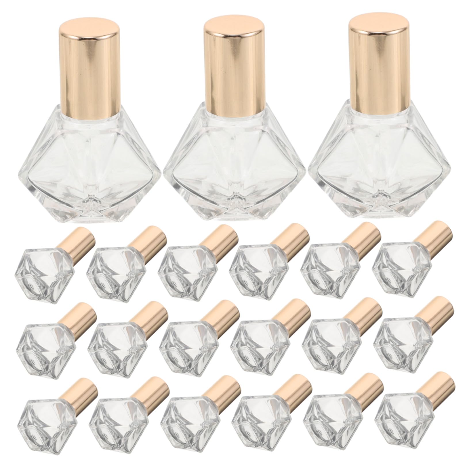 BESPORTBLE 36 Pezzi Flacone Roll-on per Oli Essenziali da 8ml in Vetro