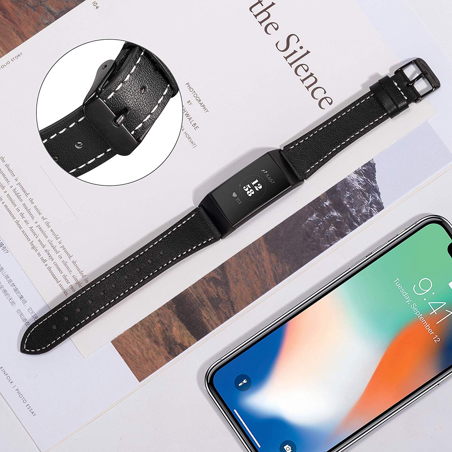 Amazon | Fitbit Charge 3 バンド/Fitbit Charge 4バンド フィット