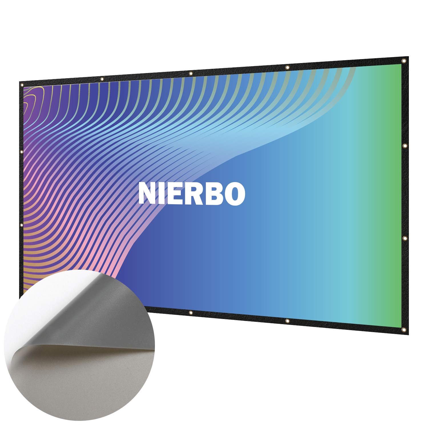 Amazon | リア投影型スクリーン 300インチ 16：9 折り畳み式 4k