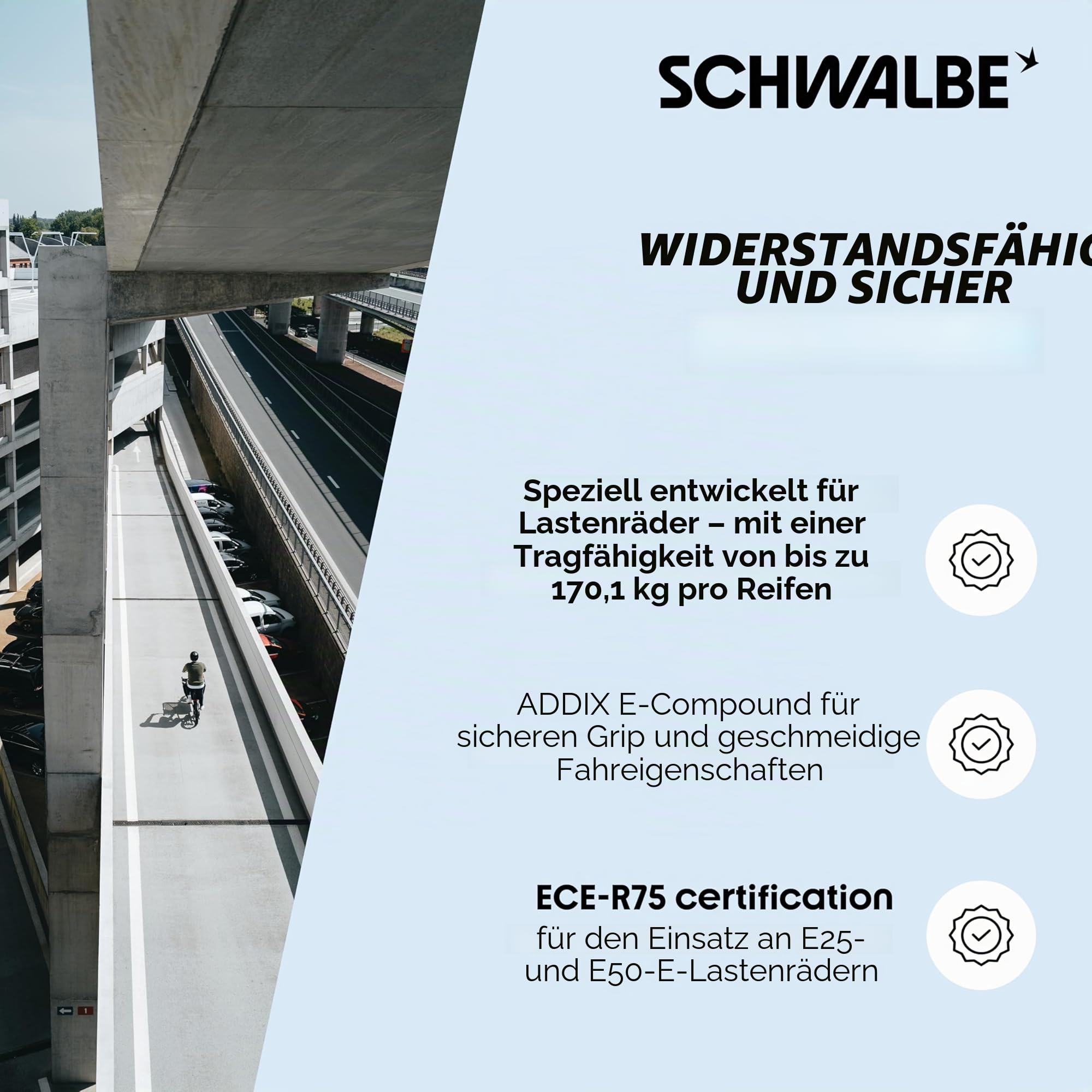 Schwalbe Pick-Up Performance E-Cargo Reifen // 55-406 (20x2,15') Super Defense