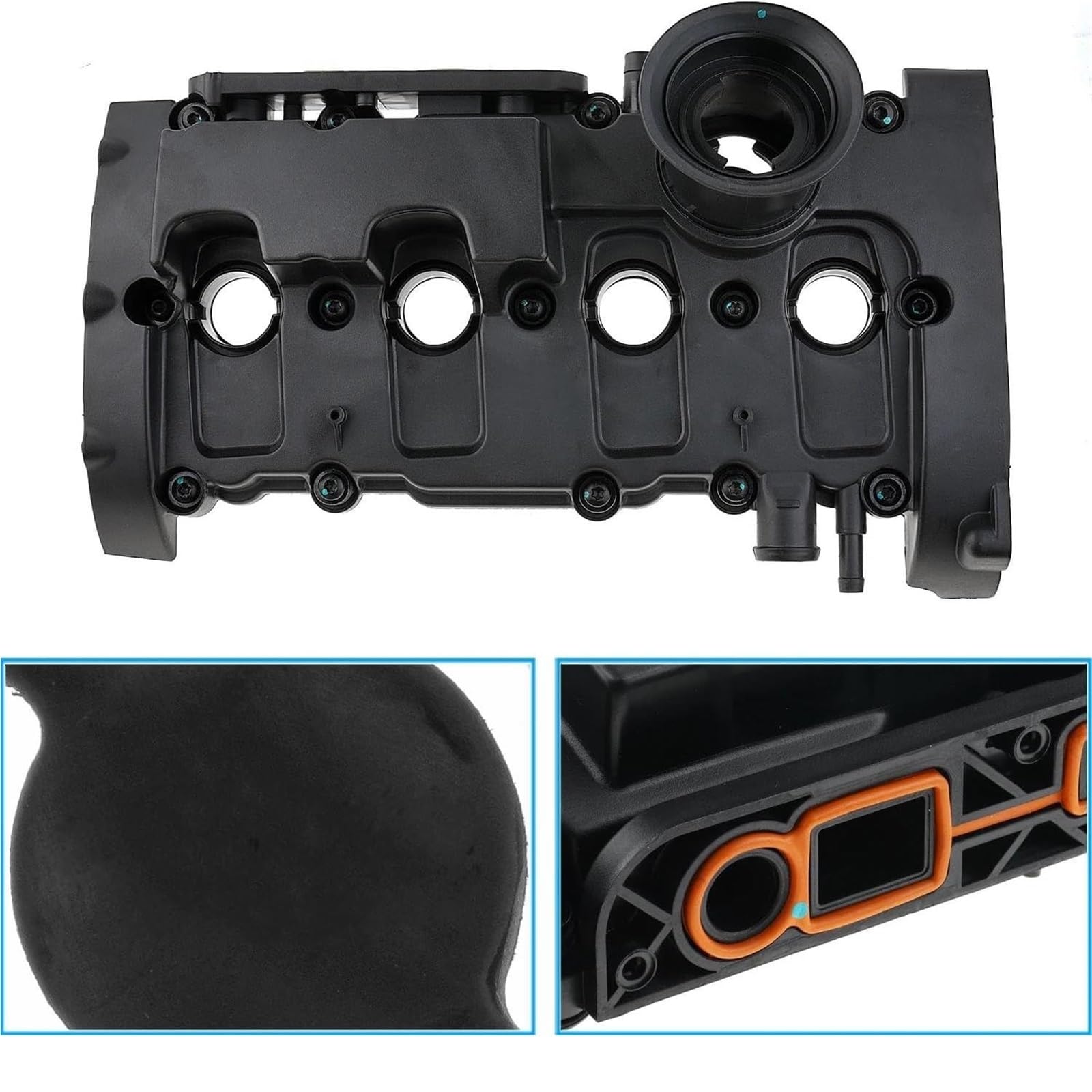 Bouchons de Valve de Pneu pour Skoda pour Octavia I 2.0 1999 2000-2007 pour Couvercle de soupape de Moteur pour Couvercle de soupape de Moteur