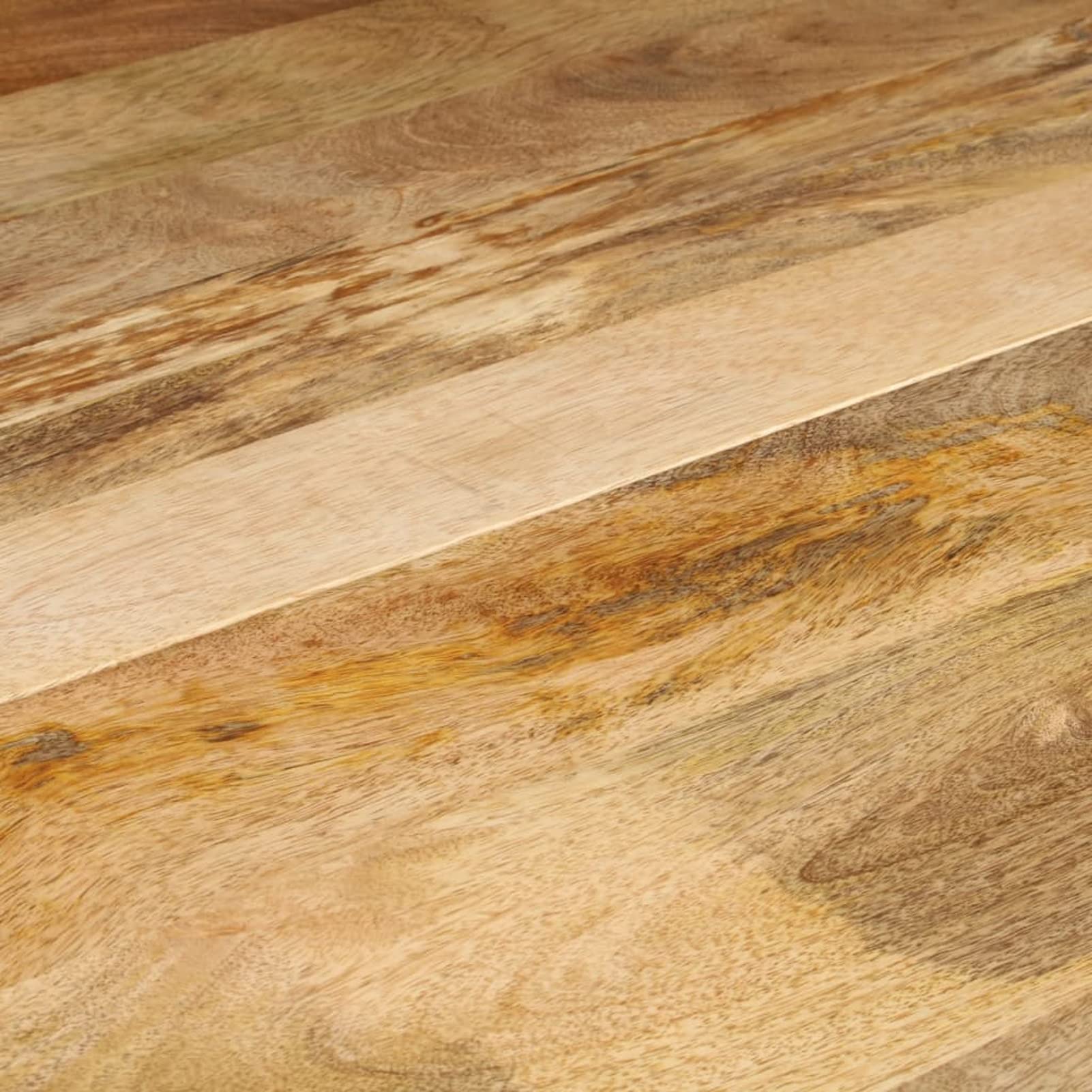 Gecheer Mesa de Comedor 110x75 cm Madera Maciza de Mango
