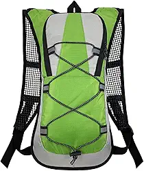 Mochila de Hidratação 2L Impermeável J'PRIB, Bolsa com Refil de Água para Corrida, Bike e Trilhas