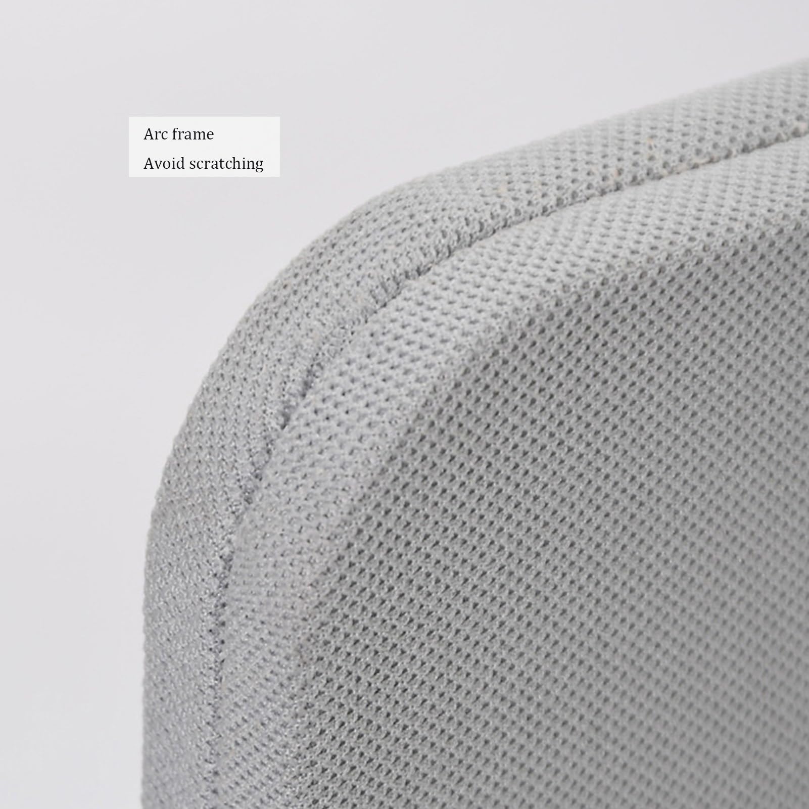 Pannelli acustici sotto la scrivania per cubicoli da Ufficio - Schiuma fonoassorbente, Grigio Chiaro, 39,37x15,75 Pollici, Set da 3 - Ideali per postazioni di Lavoro, Reception e tavoli per