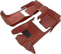 Vista 5 de Alfombrillas personalizadas de cuero artificial para automóvil, impermeables, antideslizantes, adecuadas para automóviles, SUV, camiones. Protege