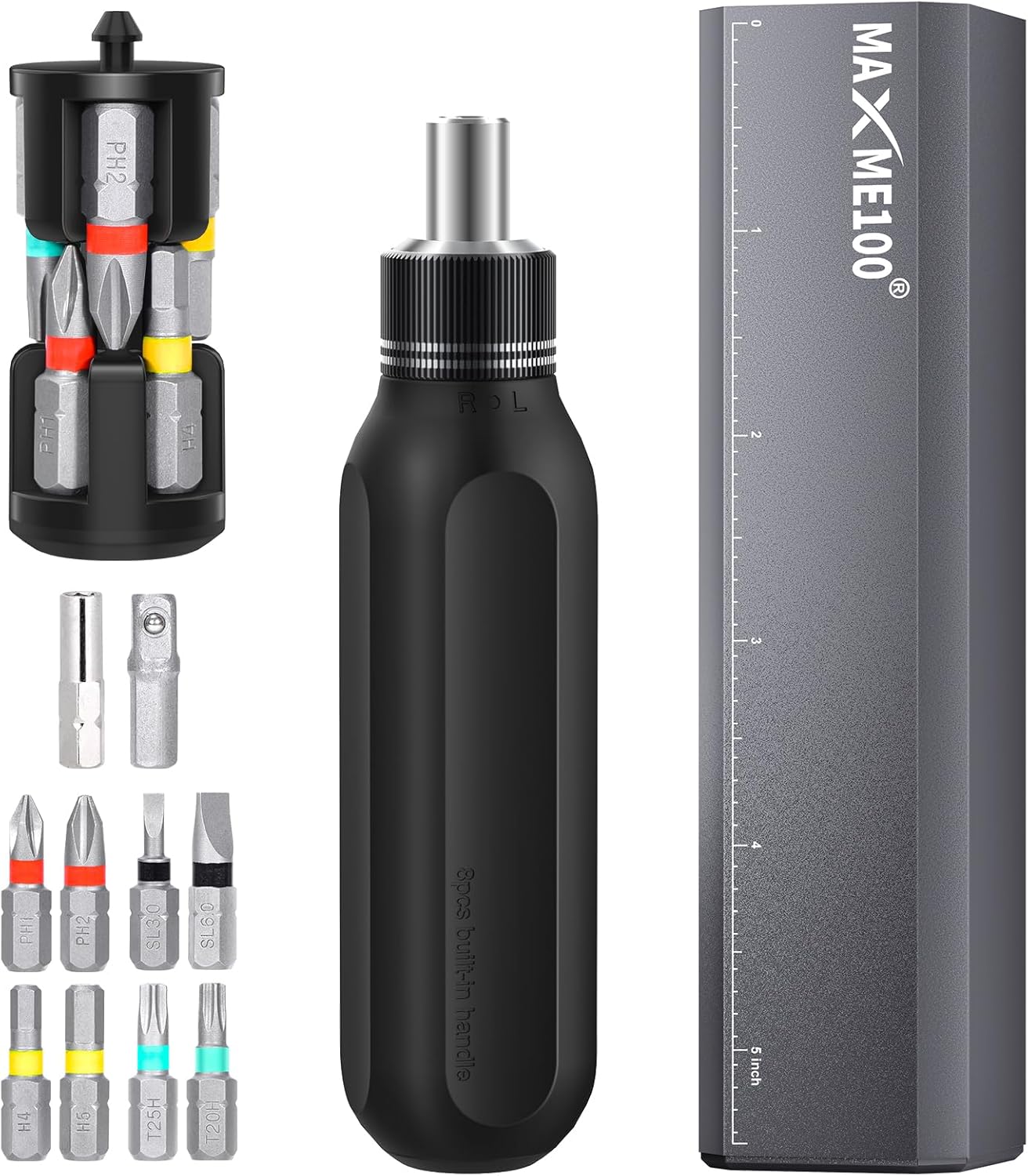 MAXME100® 73 in 1 Precision Screwdriver Set, Small Mini Micro Screwdriver Set for DIY PC Computer Electronics, Magnetic Professional Repair Hand Micro Tool Kit, Reliable and Easy-to-Use MAXME100® 73 in 1 Precision Screwdriver Set, Small Mini Micro Screwdriver Set for DIY PC Computer Electronics, Magnetic Professional Repair Hand Micro Tool Kit, Reliable and Easy-to-Use