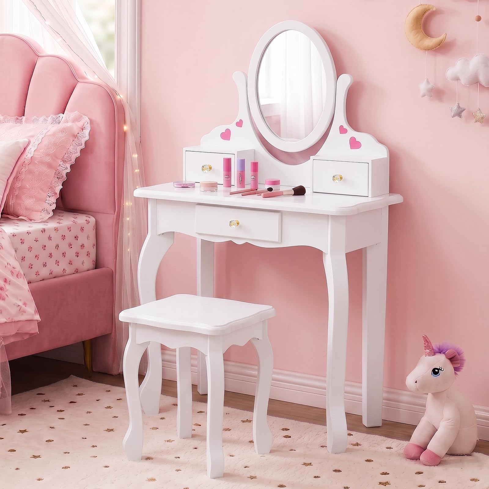 JOYMOR 3-Drawer Vanity