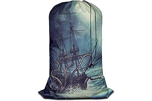 Swono Sail Bag: The Kraken's Treasure for Laundry and Adventures