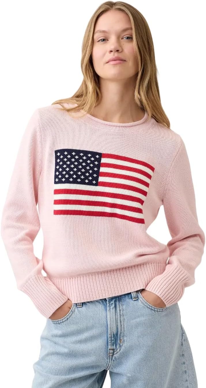 Gap Women's Americana Crewneck Sweater