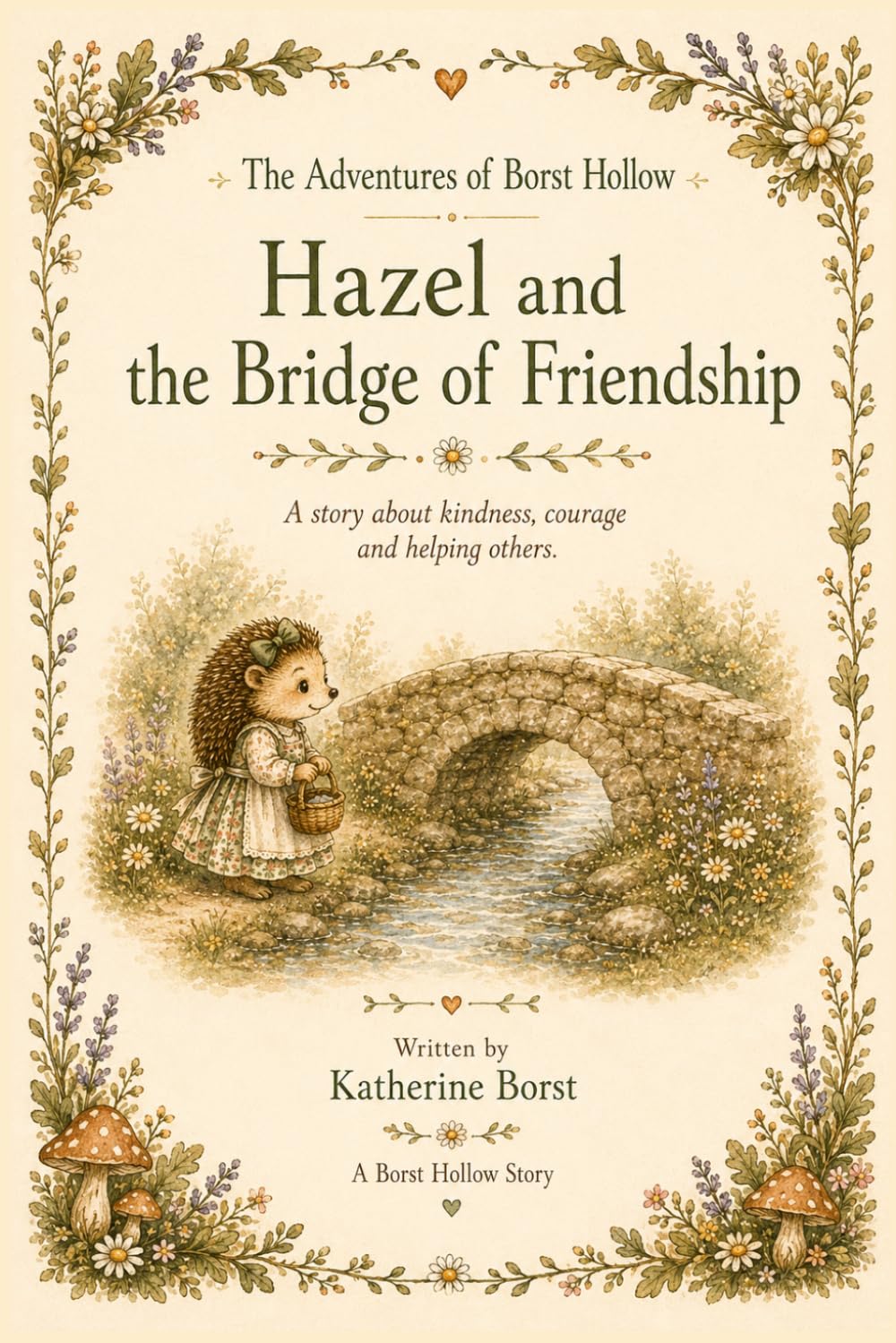 Hazel and The Bridge of Friendship: A story about kindness, courage and helping others. (The Adventures of Borst Hollow)