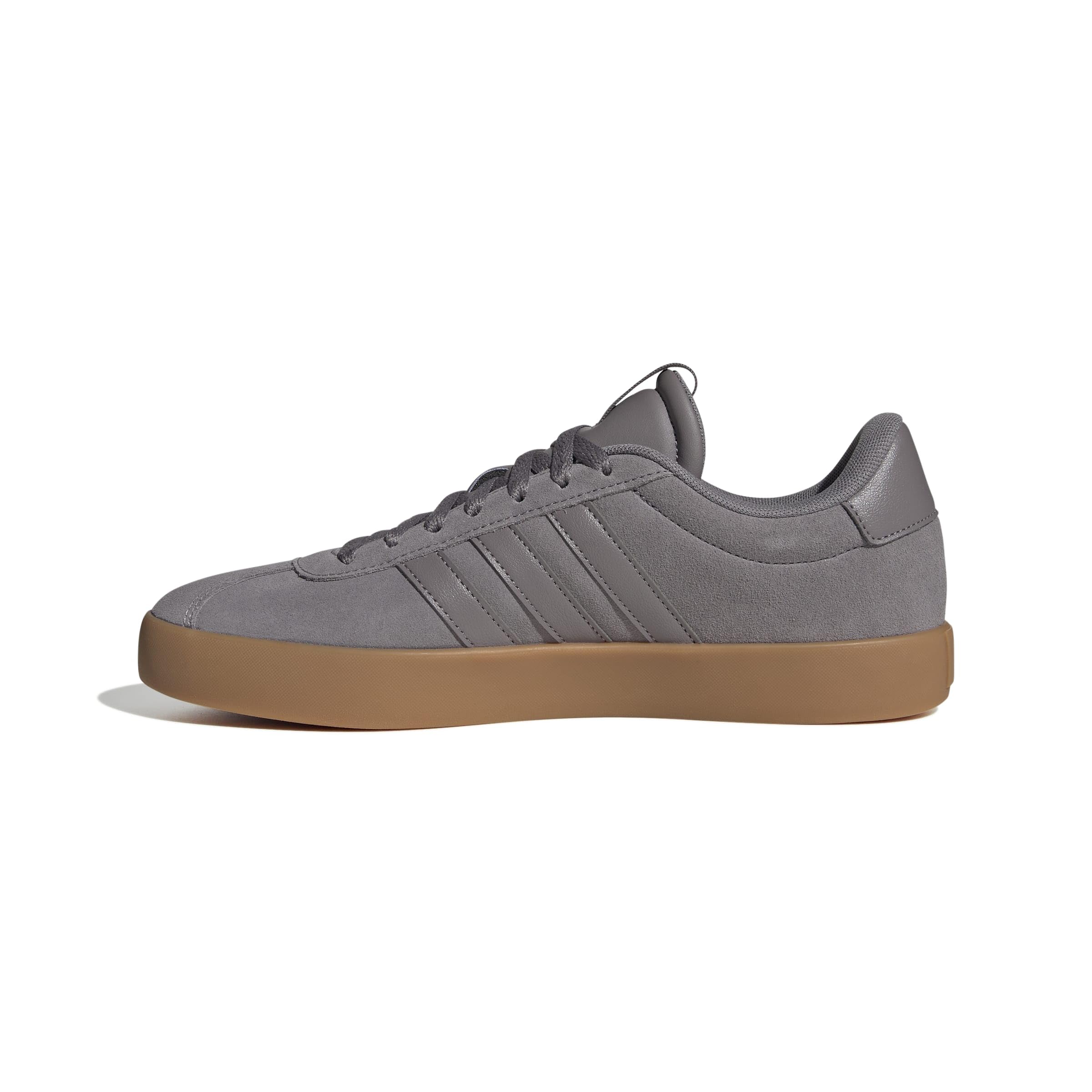 adidas Men's VL Court 3.0 Shoes, Taupe Oxide/Taupe Oxide/Gold met., 3.5 UK
