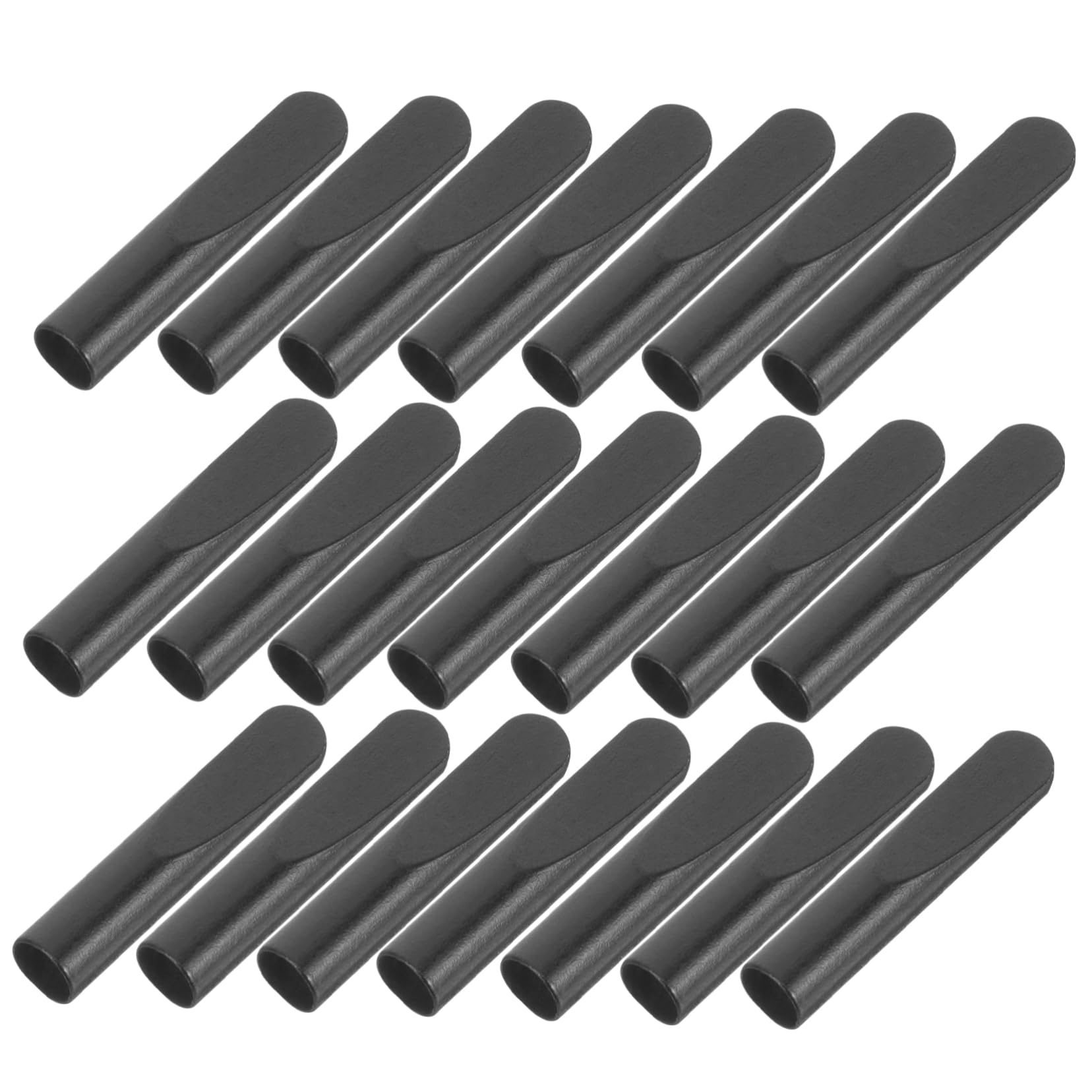 NOLITOY 50pcs Shoelace Head Fastening Buckle Clothes Parts Shoelace Repairing Shoelace Ends Tips Shoestring Tips Ends Shoes Cords End Lanyard Shoes and Hats Metal Child Elastic Rope