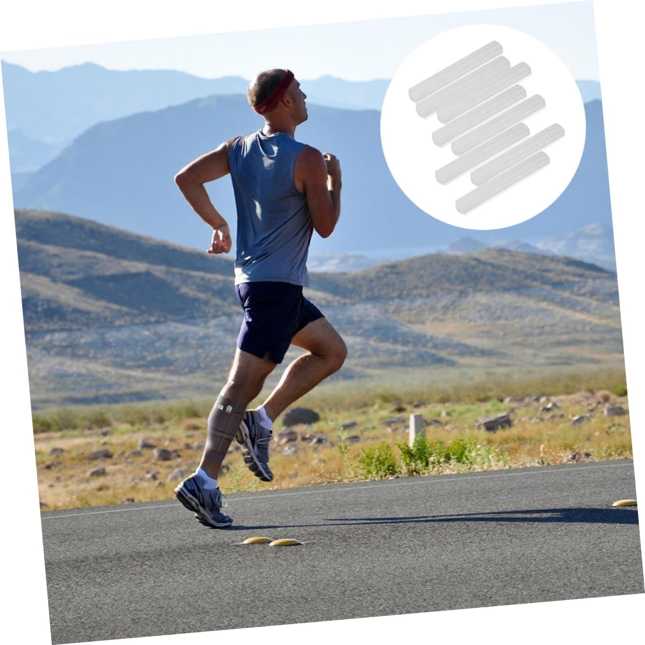 8Pcs Adjustable Steel Weight Plates for Strength Training Durable Exercise Weight Accessories for Vests and Straps for Running and Home Workouts