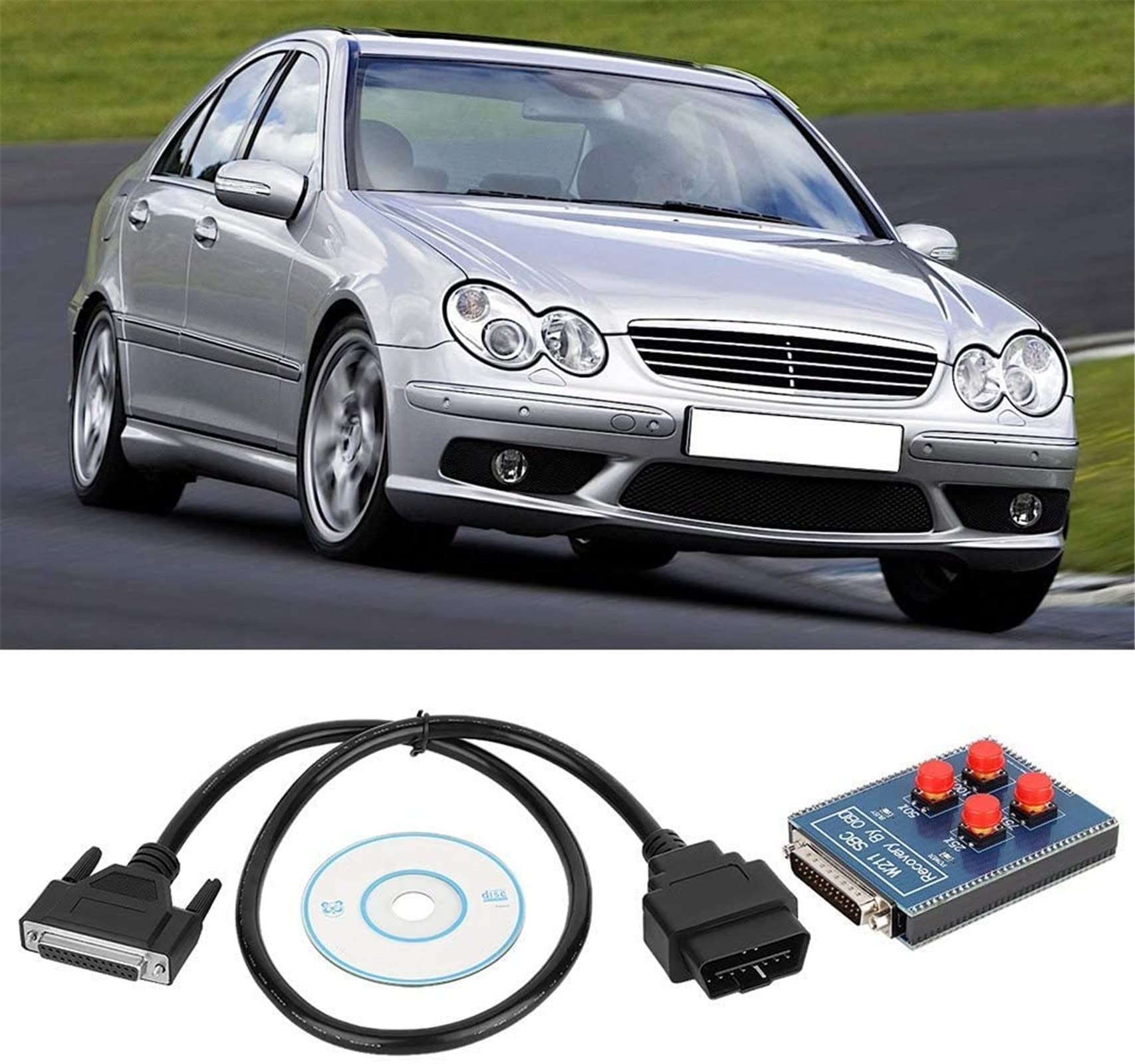 Narzędzie Diagnostyczne OBD2 Do Samochodów, Narzędzie Do Automatycznego Resetowania W211/R230 ABS/SBC Sprzęt Do Naprawy Hamulców