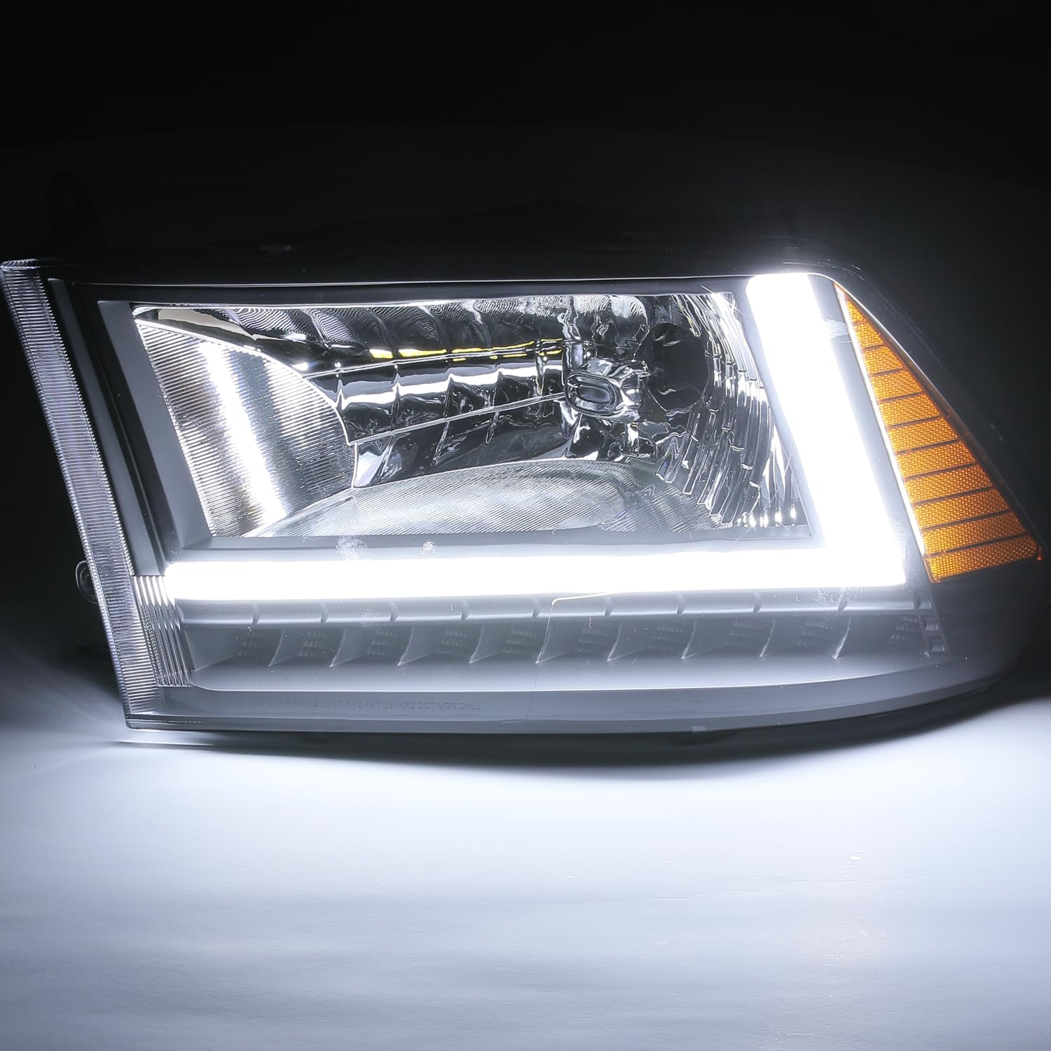 Amazon.com: M-AUTO Headlights Assembly w/LED DRL w/LED DRL