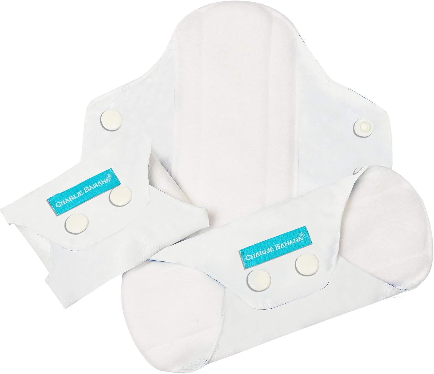 Charlie Banana Nursing Pads, White