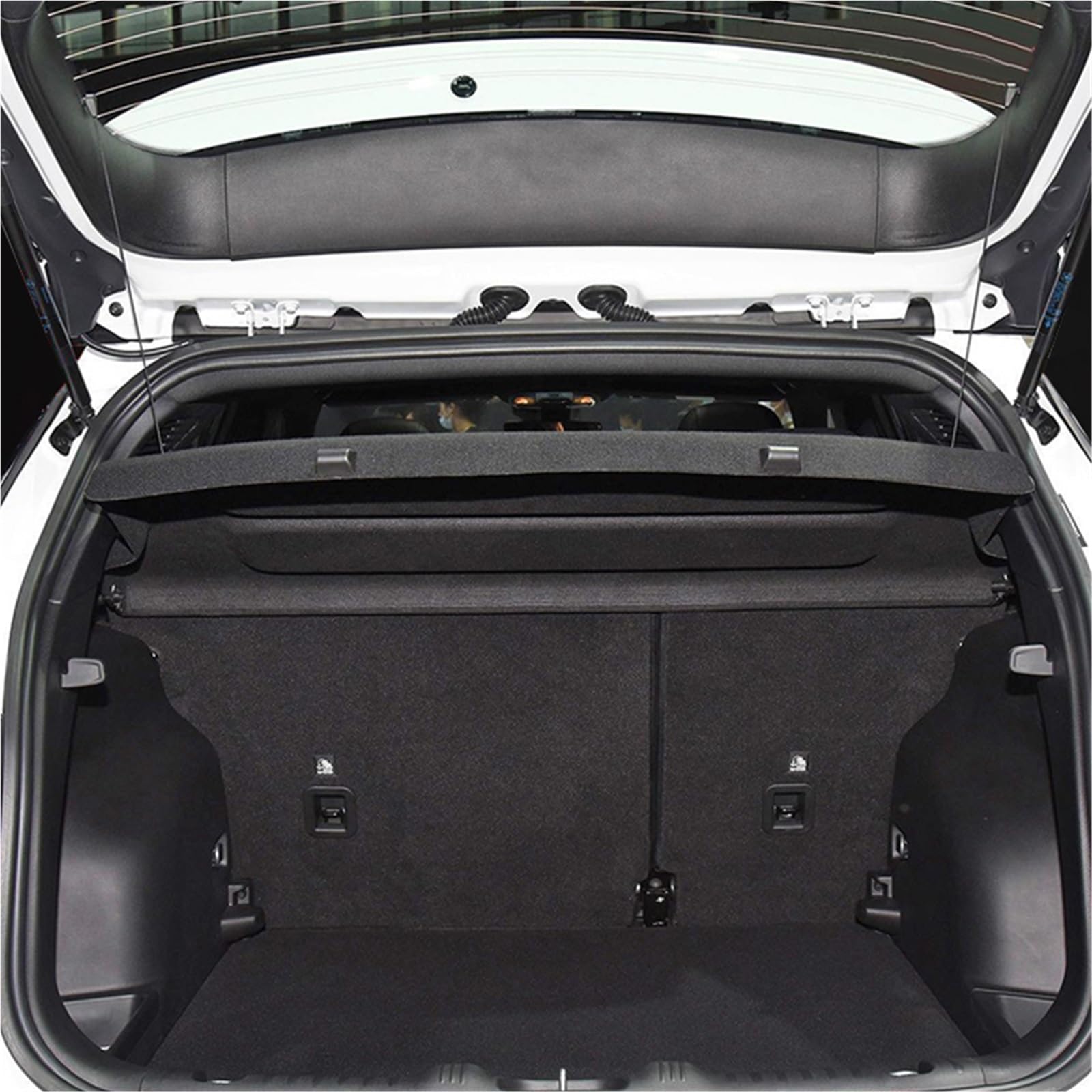Tronco Cappelliera Coperchi PORTELLONE Non Retrattile Tronco Cargo Copertura Pacco Cremagliera Anti-Peeping Per Jeep Per Compass MK2 2017 2018 2019 2020-2025 MANUALE