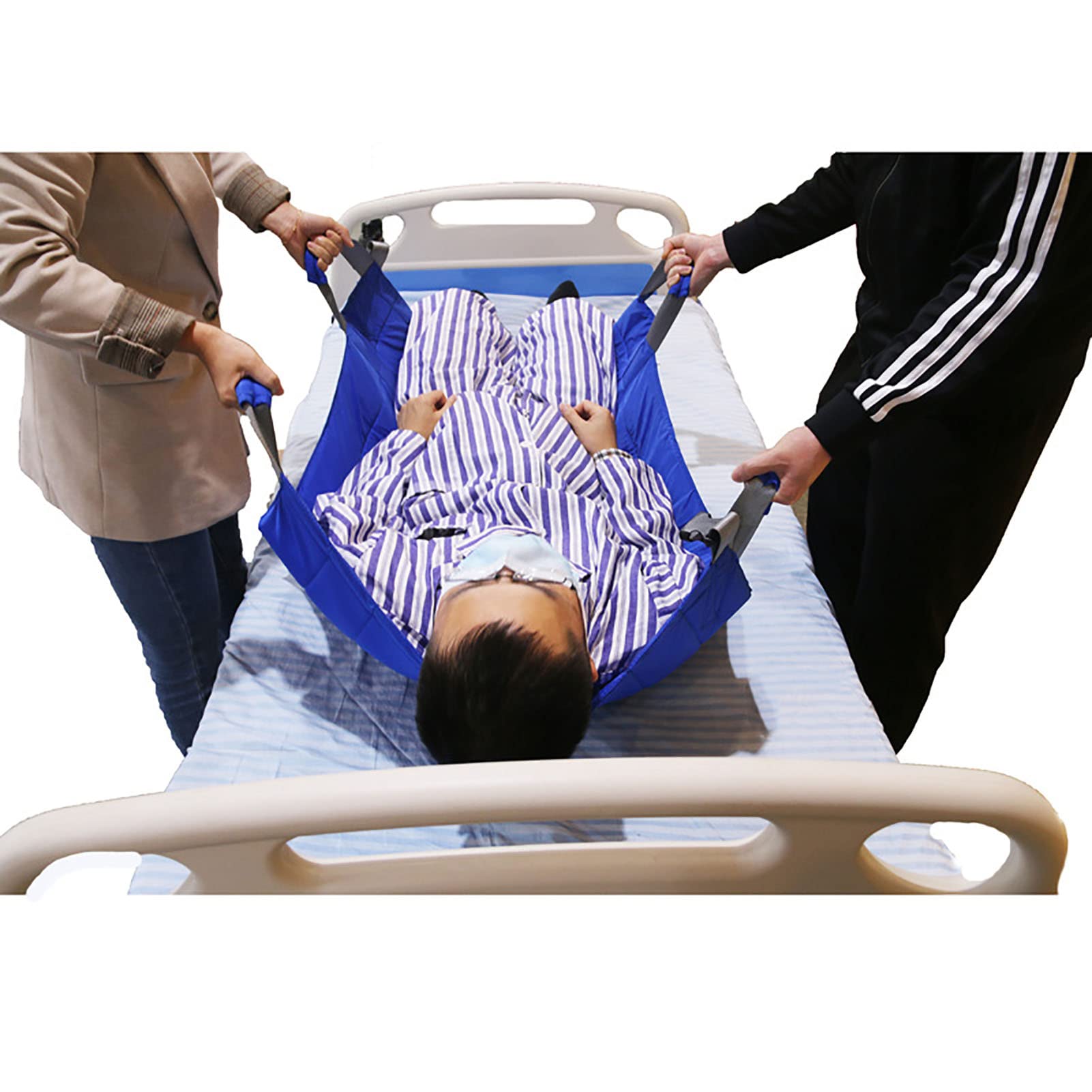 Arnés de elevación para Pacientes, arnés de Transferencia con cinturón de Marcha para el Movimiento de Personas Mayores, arnés de Apoyo para levantarse, Dispositivo de Asistencia de Seguridad par