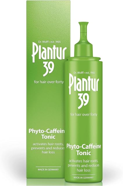 Plantur 39 Caffeine Tonic Prevents and Reduces Hair Loss 200ml | Support Hair Growth and Hair Thickening | Women Hair Care Made in Germany