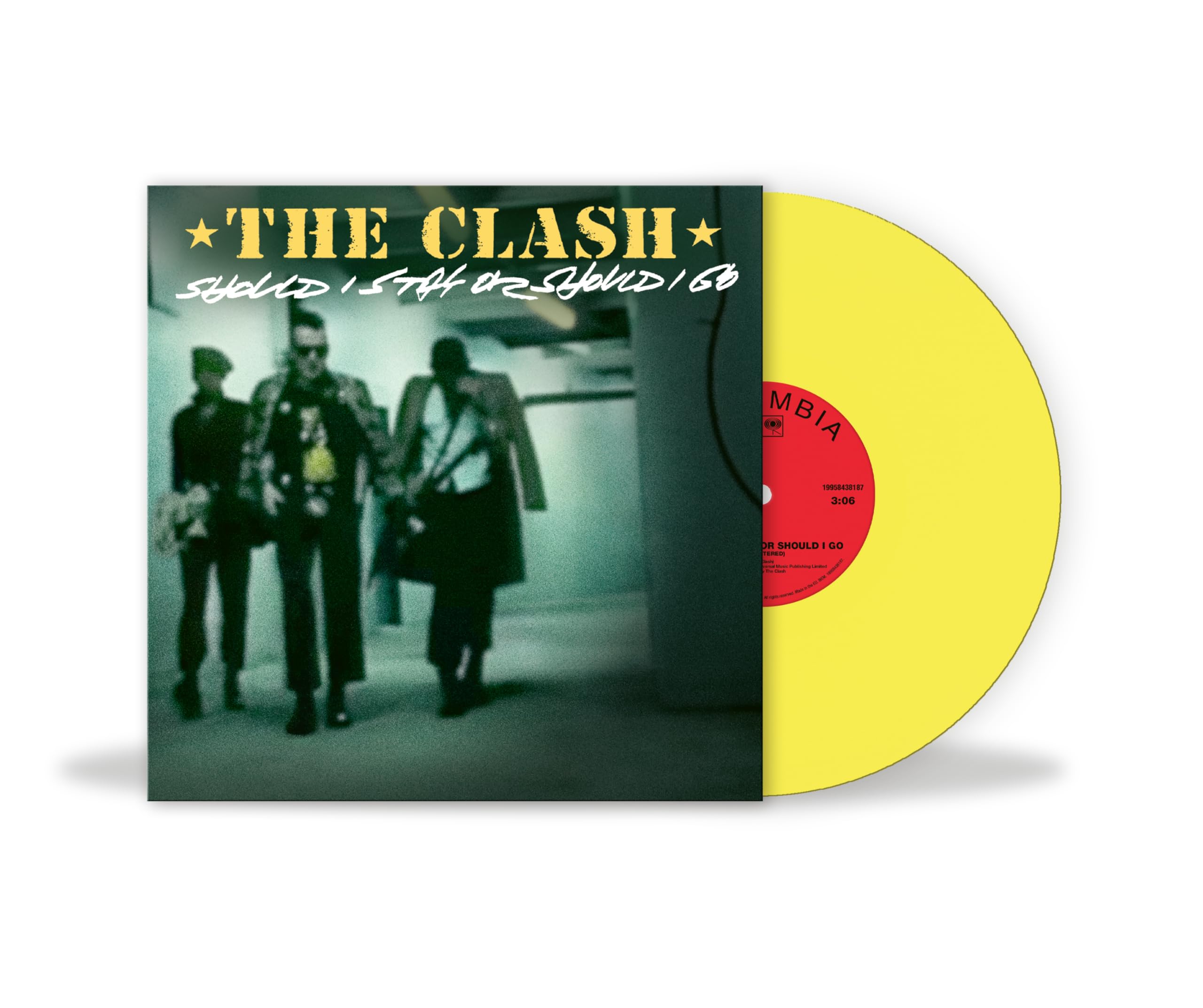 The Clash Should I Stay Or Should I Go (New 7"" Vinyl) Presale 12/6/26 Sunshine