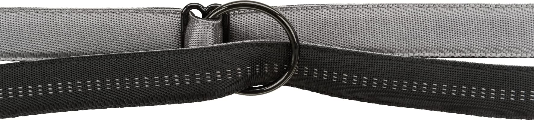 Trixie Softline Elegance Guinzaglio regolabile per cani, imbottitura morbida con regolazione a tre fasi, 2 anelli completamente regolabili, guinzaglio in nylon per passeggiate con cani con gancio