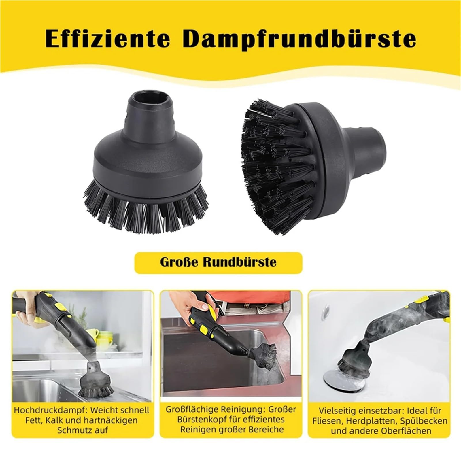 Compatibile con Karcher, Set Accessori SC1-SC5, per Pulitore Vapore
