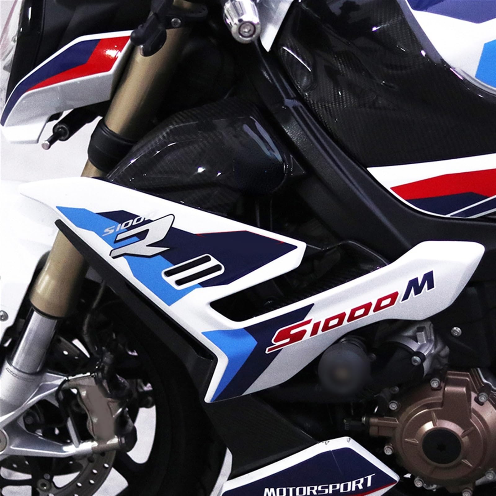 STATUZ Motorrad Für BMW S1000r S1000R Karosserieverkleidung Aufkleber Logo Aufkleber Protector Aufkleber 3D Aufkleber Schmücken