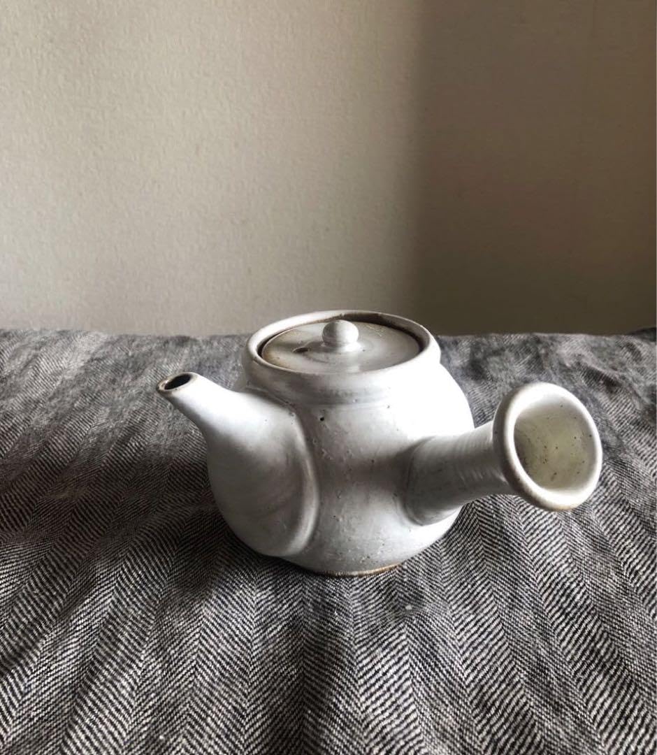 Amazon | 白釉 急須 民藝 ティーポット 作家もの | ノーブランド品