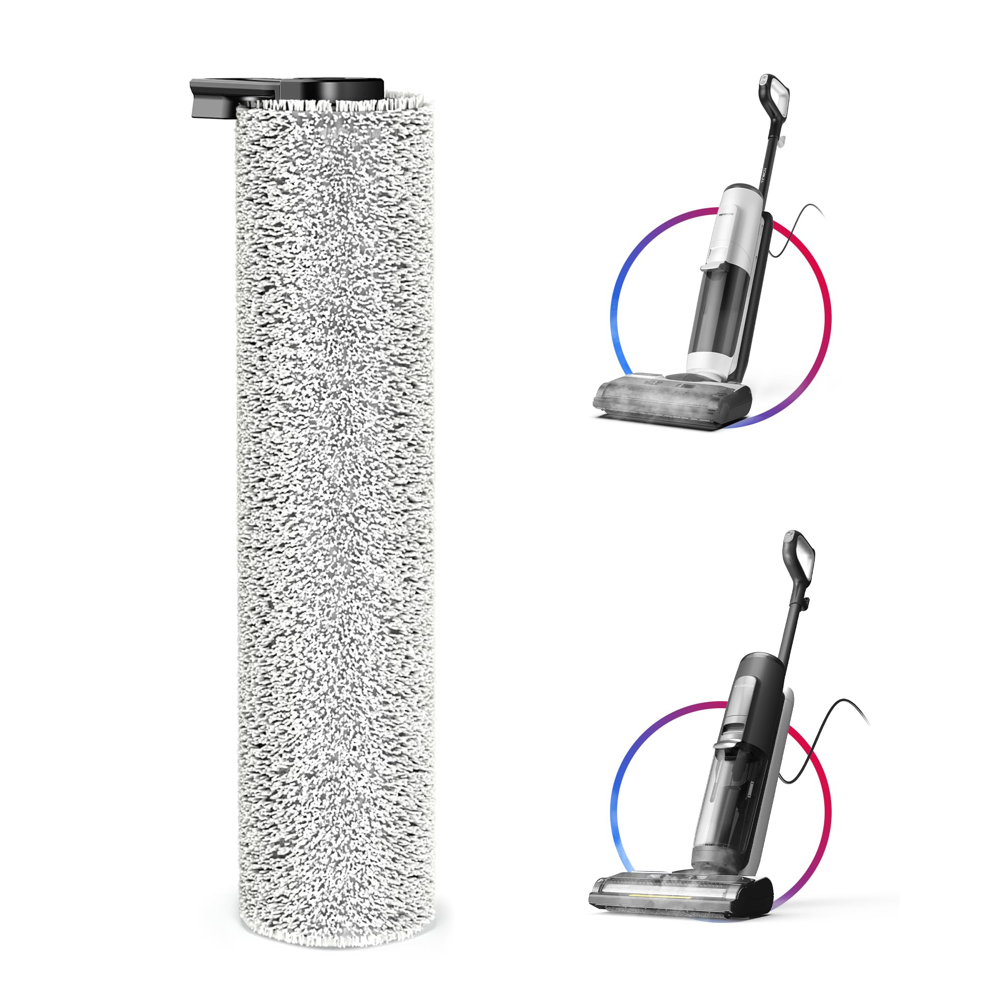 TinecoReplacement Brush Roller, for Floor ONE S5 Steam and i5 steam Wet Dry Vacuum Cleaner Only (Not for S5/S5 Combo and Any Other Model)