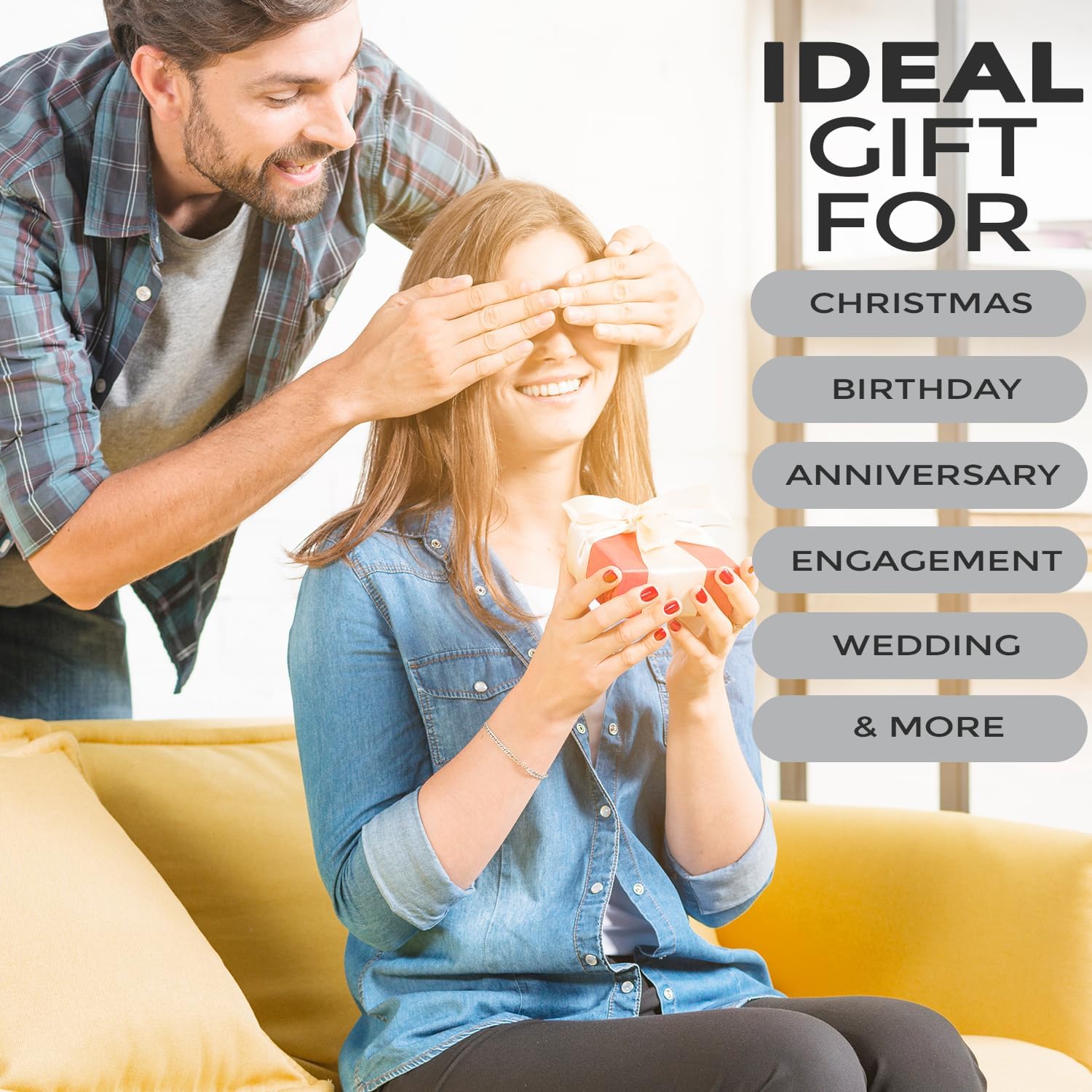 1-5 CT Moissanite Engagement Ring For Women 10K 14K 18K Solid Gold & 925 Sterling Silver Solitaire Pave Prong Promise Ring For Her, Gift For Women - Image 6