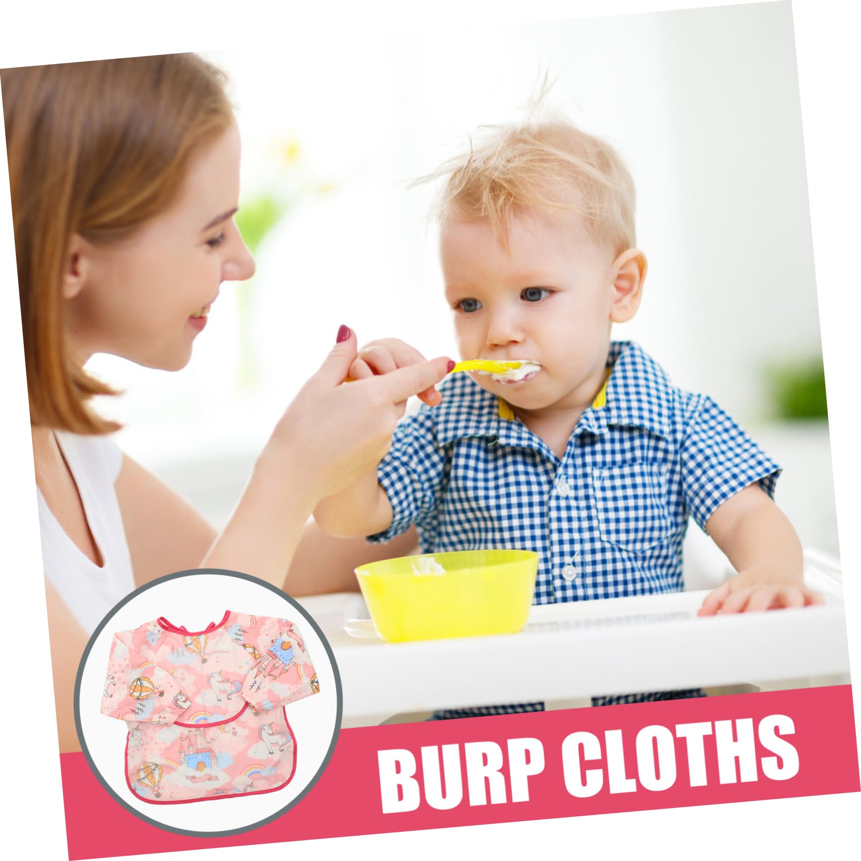 ibasenice tute per bambini bavaglini per i più piccoli bavaglini in cotone bavaglini sbavati abbigliamento clothes bavaglino impermeabile per bambini comodo bavaglino rosa