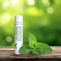 Vista 5 de Naturistick - Paquete de 7 bálsamos labiales premium de cera de abeja de Naturistick, sin químicos, 100% natural para labios secos y agrietados