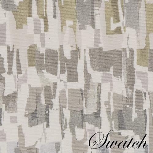 Miniatura 3 de Britto Moonstone - Juego de 4 manteles individuales en forma de cuña con diseño de piedra lunar gris