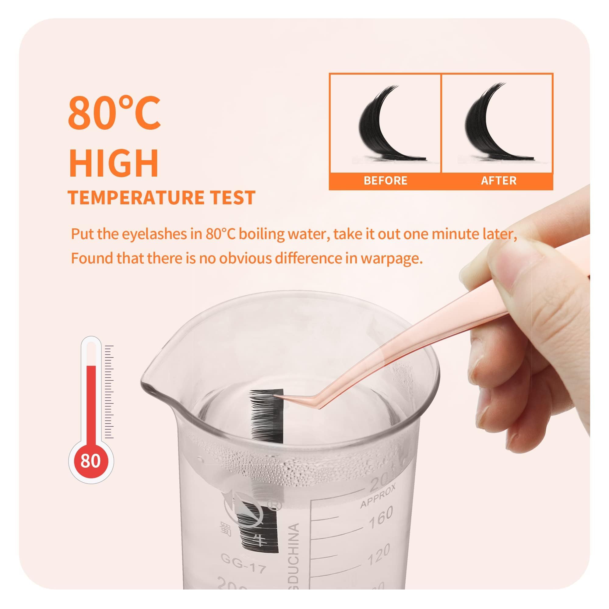 ANNAFRIS Extension Ciglia Easy Fan 0.07 D Curl 11mm Volume Lash Ventaglio Automatiche Easy Fan Lashes Automatic Fan extension ciglia finte(11mm,0.07 D)