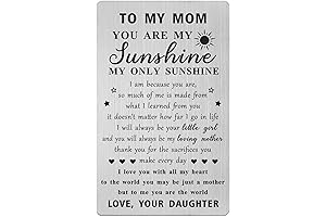 Mom Easter Card, Unique Thoughtful Mother's Day Gifts for Mom from Daughter,Handmade...